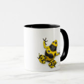 Hummel-Gift-Pfeil-Frosch Tasse (VorderseiteRechts)