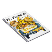 Hummel, Gnome, Bärenspirale Notebook Fotobuch Notizblock (Rechte Seite)