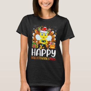 Hummel Halloween Weihnachten Frohe Hallothanksm T-Shirt