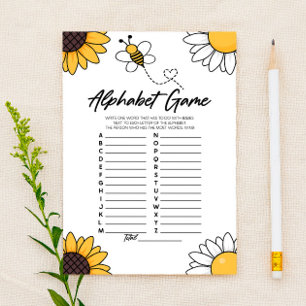 Hummel Honey Bee Alphabet Baby Showspiel Briefpapier