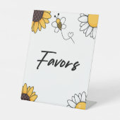 Hummel Honey Bee Favorit Table Party Sign Sockelschild (Vorderseite)