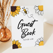 Hummel Honey Bee Guest Book Party Sign Sockelschild