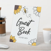 Hummel Honey Bee Guest Book Party Sign Sockelschild (In SItu)