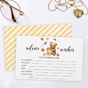 Hummel Honigbiene Baby Shower Beratungskarte mit W Briefpapier