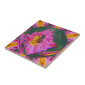 Hummel in Blase Natur Abstrakte Kunst Fliese (Seite)