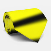 Hummel-inspiriertes schwarzes u. gelbes krawatte (Gerollt)