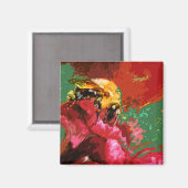 Hummel-Kühlschrankmagnet Magnet (Vorderseite/Rückseite)