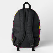 Hummel-Liebe Gedruckter Rucksack (Rückseite)