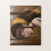 Hummel Mädchen Puzzle (Vertikal)