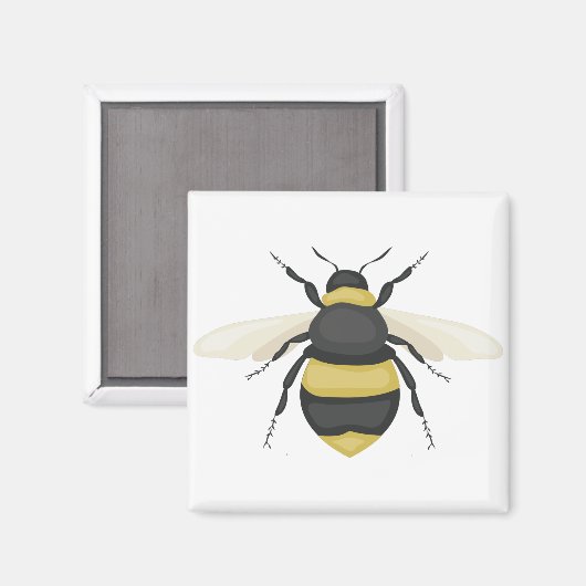 Hummel Magnet (Vorderseite/Rückseite)