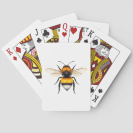 Hummel mit ausgebreiteten Flügeln Spielkarten