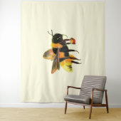Hummel mit Pollen Wandteppich (Beispiel)
