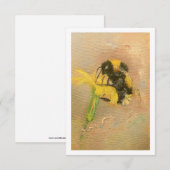 Hummel Mitteilungskarte (Vorne/Hinten)