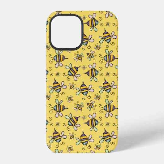 Hummel Muster iPhone Hülle (Rückseite)