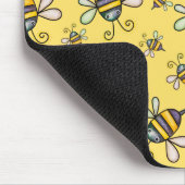 Hummel-Muster-Mauspad Mousepad (Ecke)