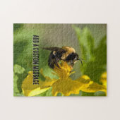 Hummel Nahaufnahme Puzzle (Horizontal)