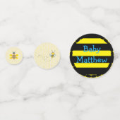 Hummel Personalisiert Baby Dusche Confetti Konfetti (Rückseiten)