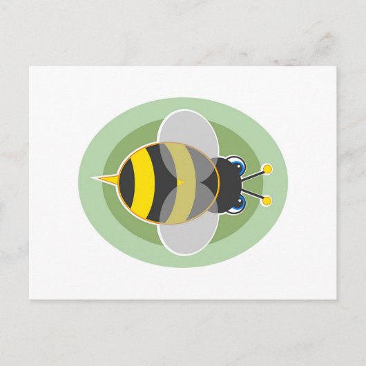 Hummel Postkarte (Vorderseite)