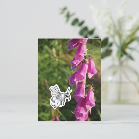 Hummel Postkarte (Stehend Vorderseite)