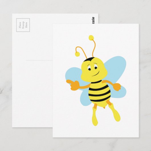 Hummel Postkarte (Vorne/Hinten)