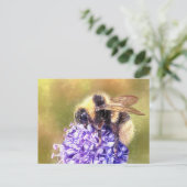 Hummel Postkarte (Stehend Vorderseite)