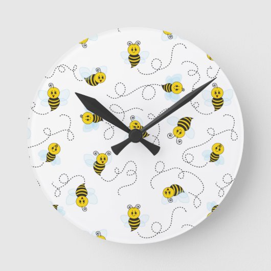 Hummel Runde Wanduhr (Vorderseite)