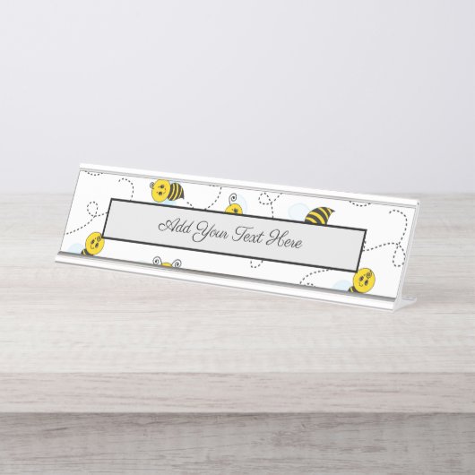 Hummel Schreibtischnamensplakette (Vorderseite )