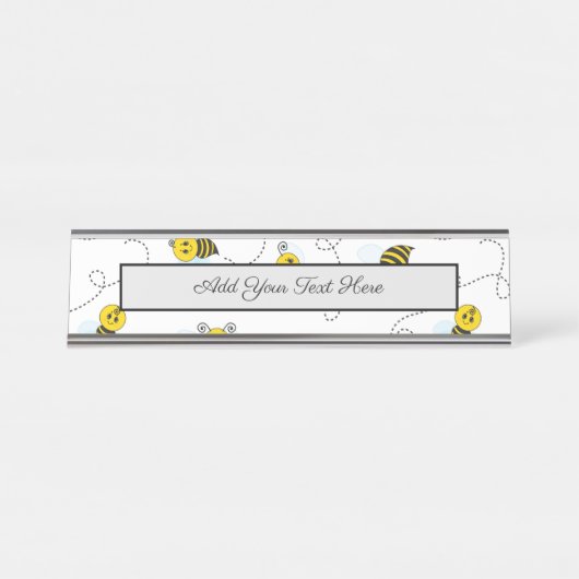 Hummel Schreibtischnamensplakette (Vorderseite )