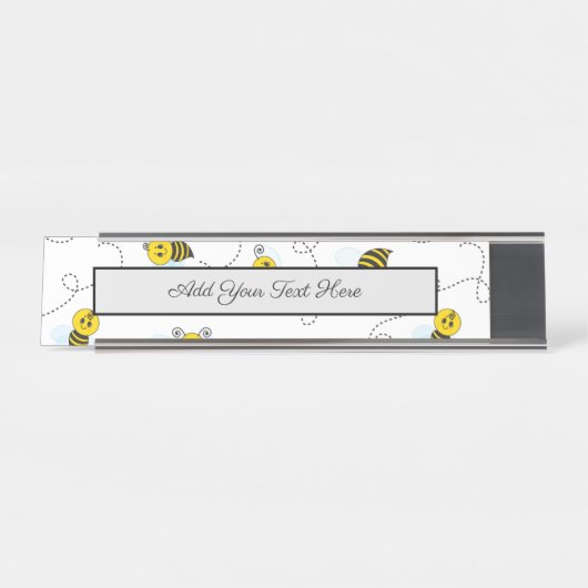 Hummel Schreibtischnamensplakette (Vorderseite )