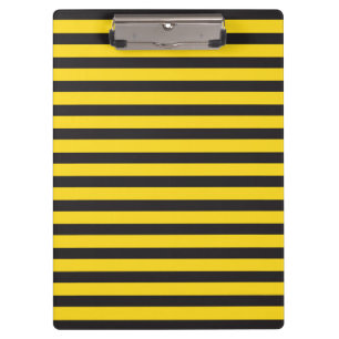 Hummel Schwarz Gelbe Horizontale Linien Hummel Klemmbrett