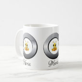 Hummel Silberbecher Kaffeetasse (Vorderseite Links)