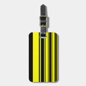 Hummel-Streifen Gepäckanhänger (Vorderseite vertikal)