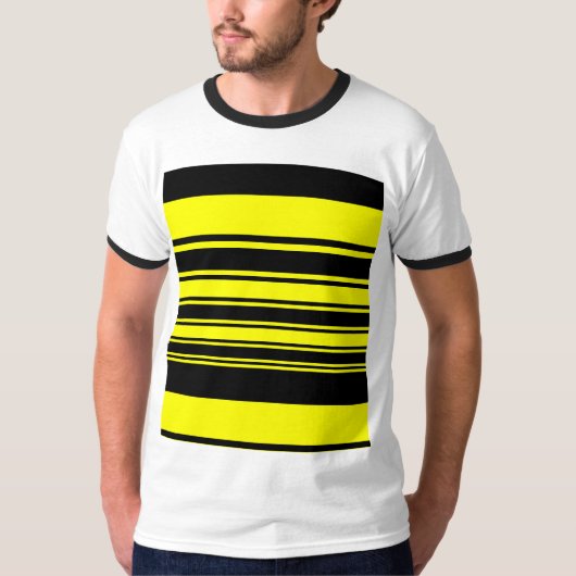 Hummel-Streifen T-Shirt (Vorderseite)