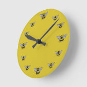 Hummel-Uhr Runde Wanduhr (Winkel)