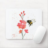 Hummel und Blume Mousepad (Mit Mouse)