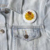 Hummel und die Blume_ Button (Beispiel)