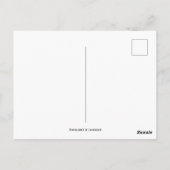 Hummel und Lavendel Postkarte (Rückseite)