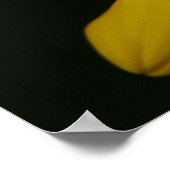 Hummel und Sonnenblumen Poster (Ecke)