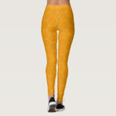 Hummel-Wabenmuster Leggings (Rückseite)