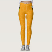Hummel-Wabenmuster Leggings (Vorderseite)