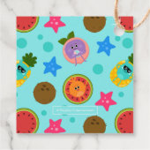 Hummel Zahlen Sommer Geburtstag Vielen Dank Geschenkanhänger (Rückseite)