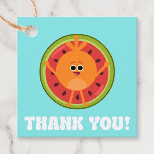 Hummel Zahlen Sommer Geburtstag Vielen Dank Geschenkanhänger (Vorderseite)