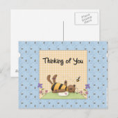 Hummelbären1btm Postkarte (Vorne/Hinten)