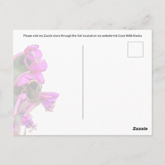 Hummelbibel Verse - Postkarte (Rückseite)