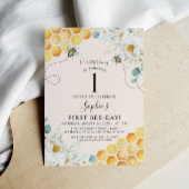 Hummelbiene, unsere kleine Honigbiene 1. Geburtsta Einladung