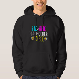 Hummelbienen, die er oder sie als Gender-Reve-Frau Hoodie