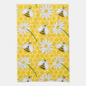 Hummelbienen, Honigbienen-Design Geschirrtuch (Vertikal)