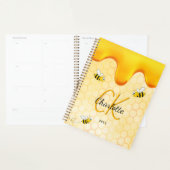 Hummelbienen Honigwabentrippe Tropfmonogramm 2023 Planer (Anzeige)