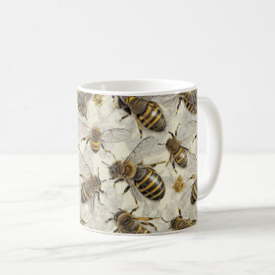 Hummelbienen Kaffeetasse