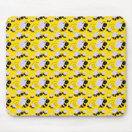 Hummelbienen Mousepad (Vorne)